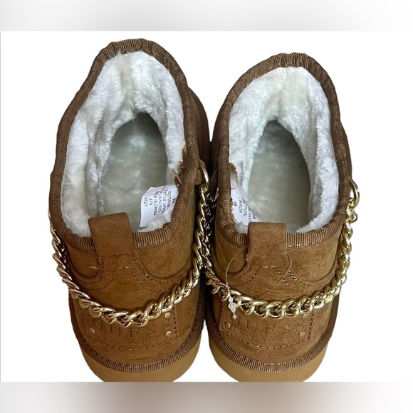 Guess Shoes Guess Womens Faux Fur Lining Bootie /Color: Brown/Tan Size: 8 NWOT - Picture 6 of 9